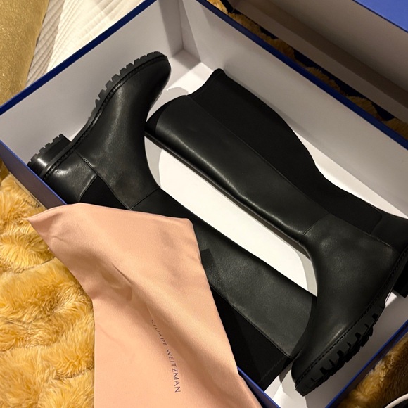Stuart Weitzman Shoes - Stuart Weitzman city knee high Black Over the Knee Boots size 8.5